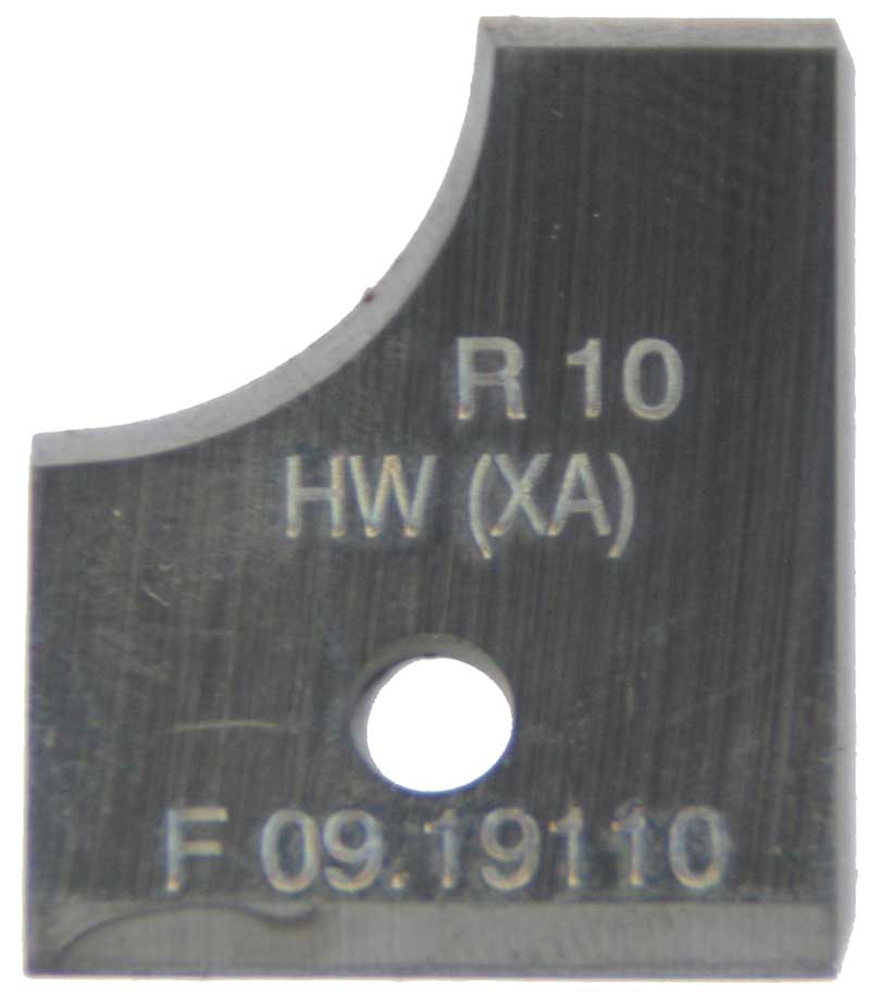 Profilmesser HM für HP Multiradiusfräser FW39 R 10